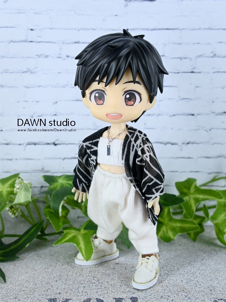 オビツ11 服 ドルマンスリーブ シフォンカーディガン