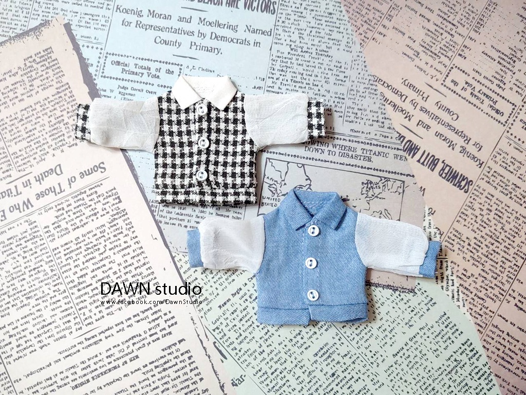 オビツ11 服 異素材ブルゾン