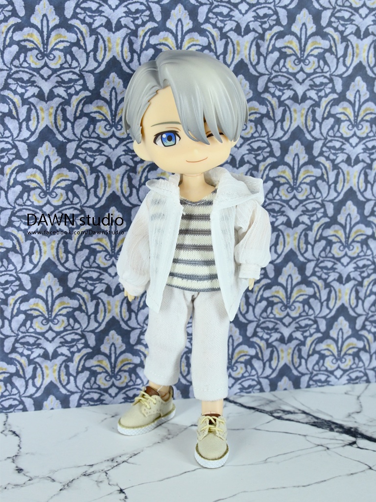 オビツ11 服 フード付きシアージャケット