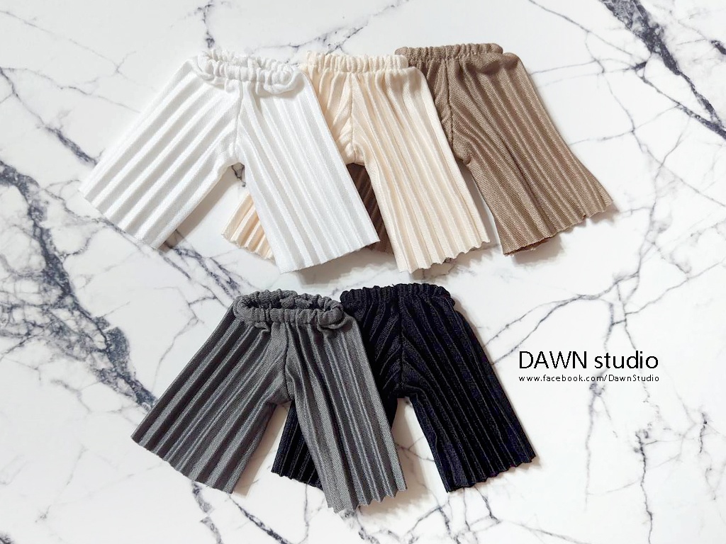 オビツ11 服 プリーツワイドパンツ