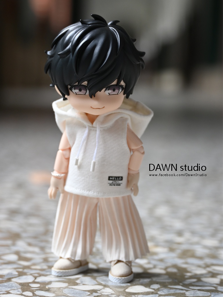 オビツ11 服 プリーツワイドパンツ