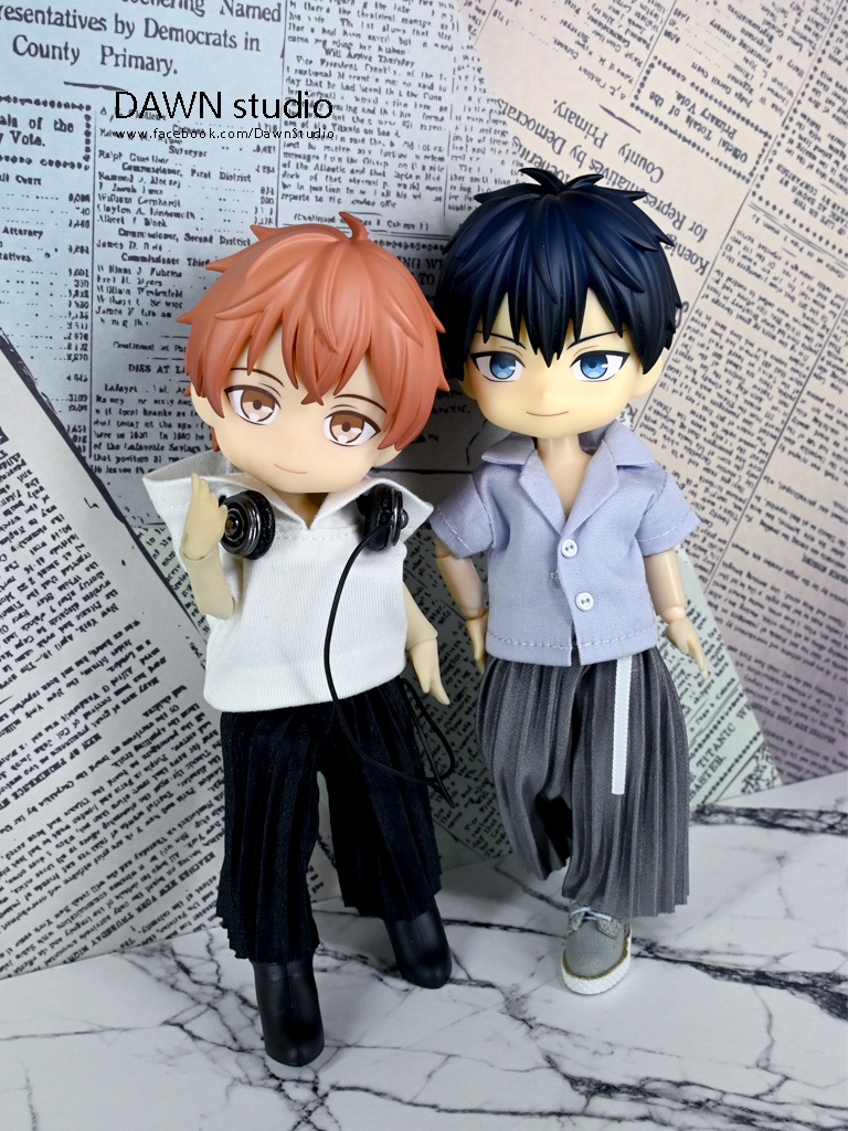 オビツ11 服 プリーツワイドパンツ