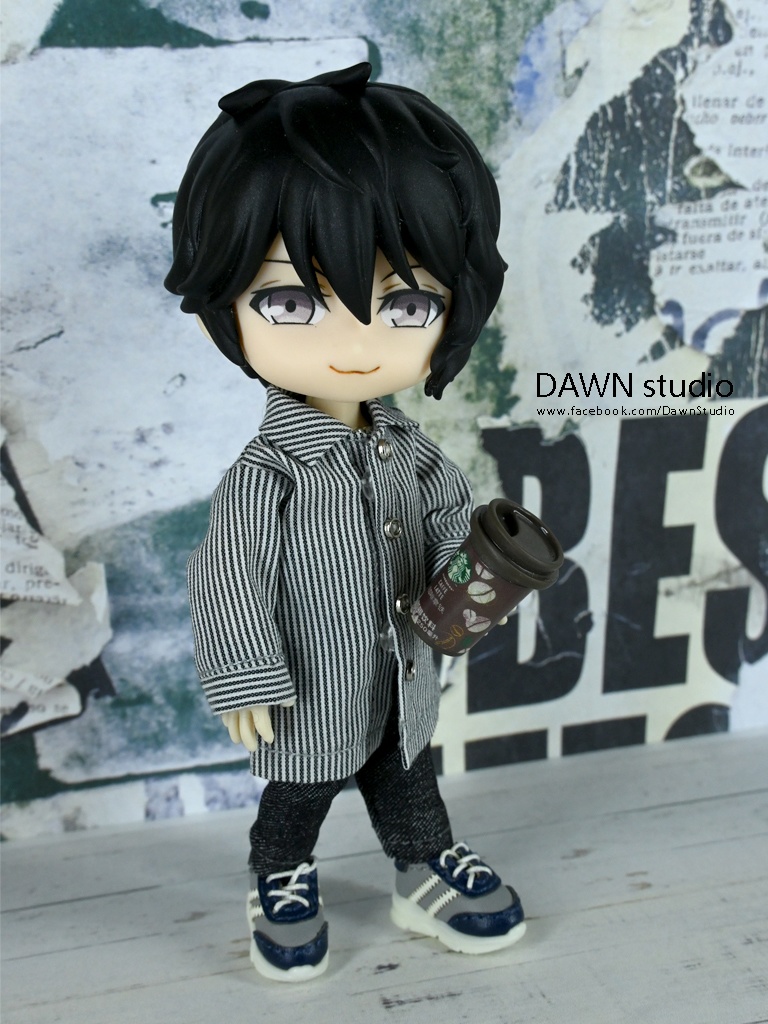 オビツ11 服 シャツワンピース長袖