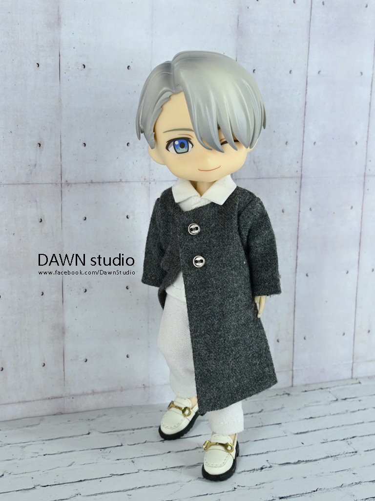 オビツ11 服 ノーカラーコート