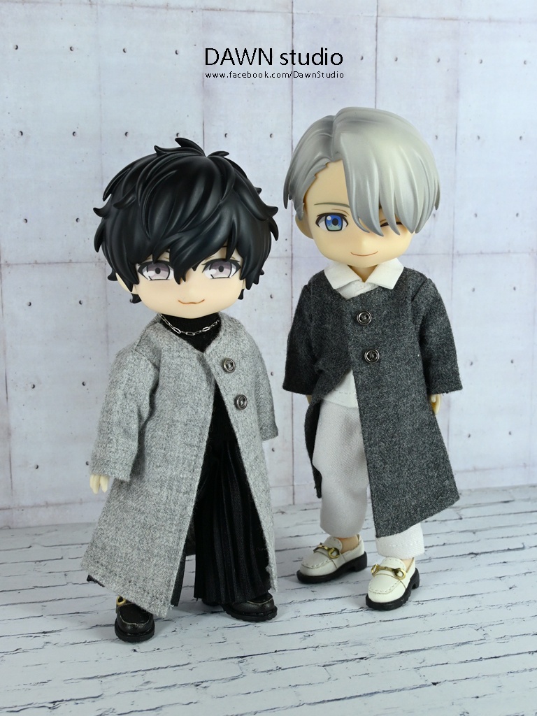 オビツ11 服 ノーカラーコート