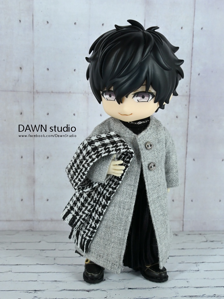 オビツ11 服 ノーカラーコート