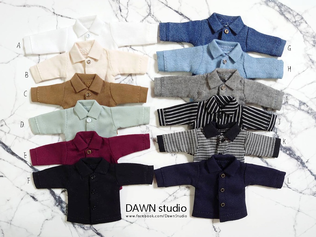 オビツ11 服 シャツ長袖