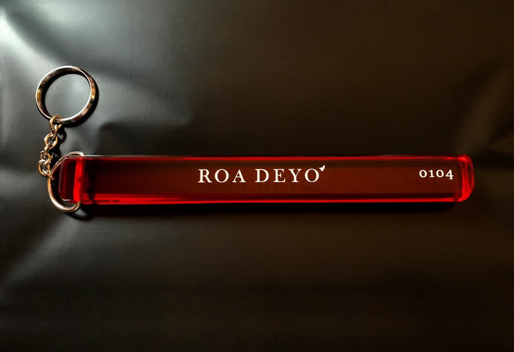 非公式 Roa Deyo ホテルルームキーホルダー アクリル Reso Poppo Booth