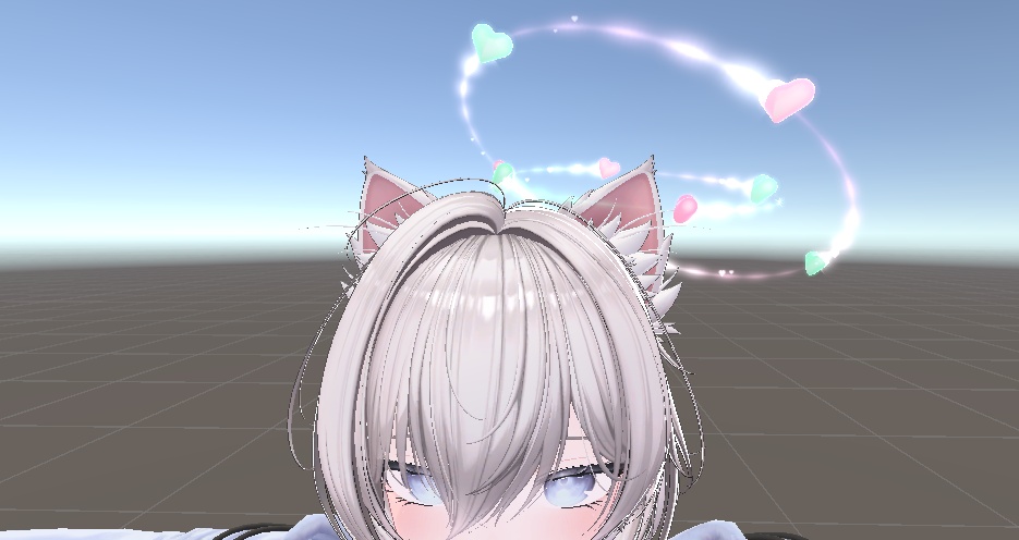 ハートのアニメーションヘイロー♡♡ ~Heart animation halo~