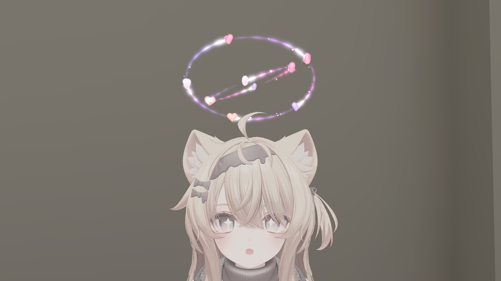 ハートのアニメーションヘイロー♡♡ ~Heart animation halo~