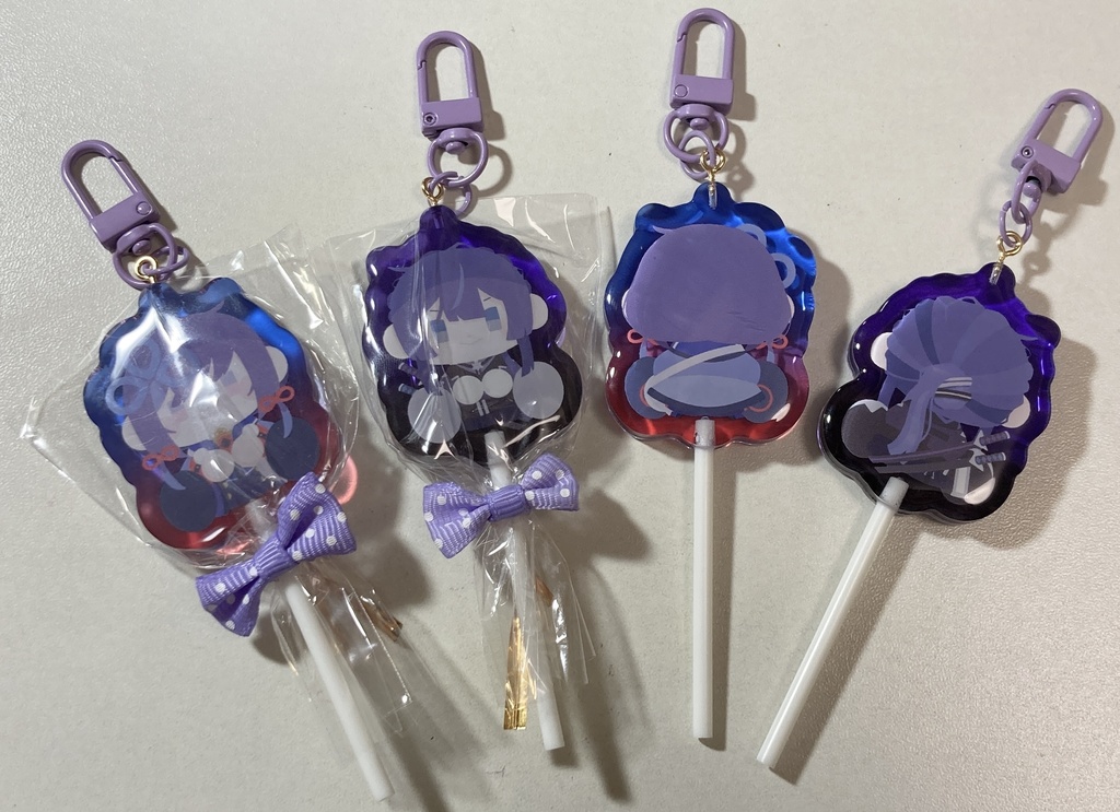 【非公式】棒付きキャンディチャーム