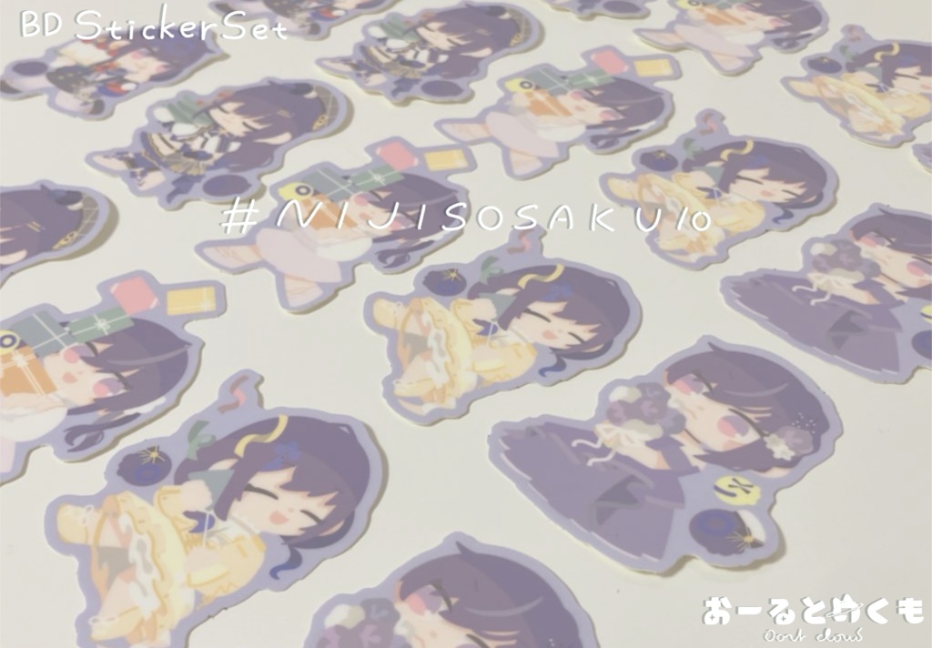 【非公式】バースデーステッカーセット