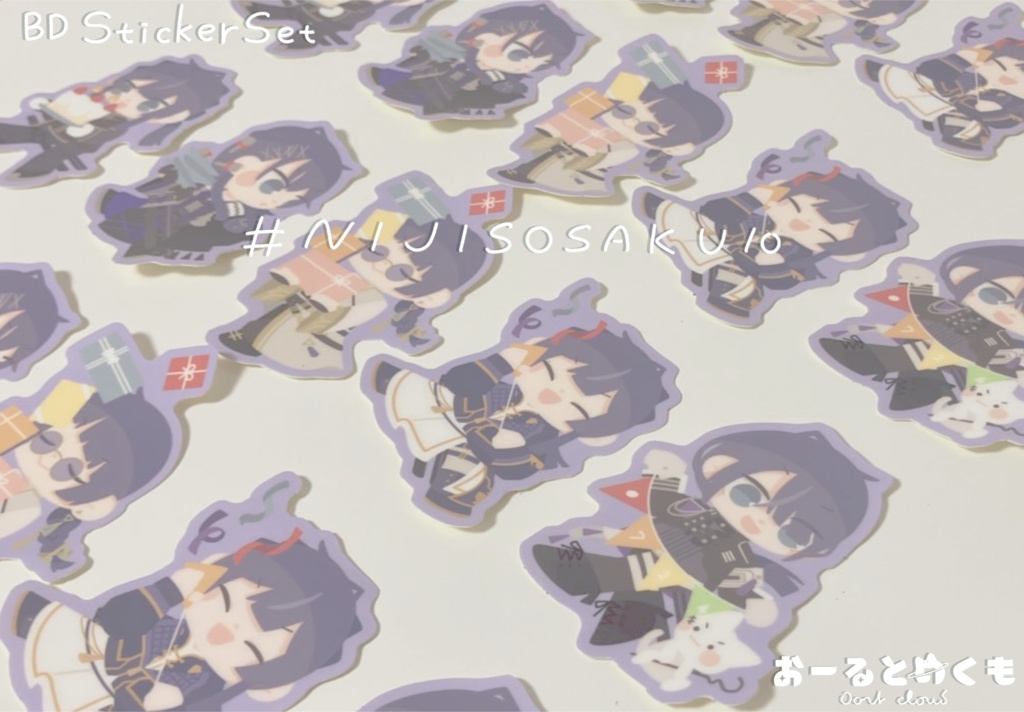 【非公式】バースデーステッカーセット