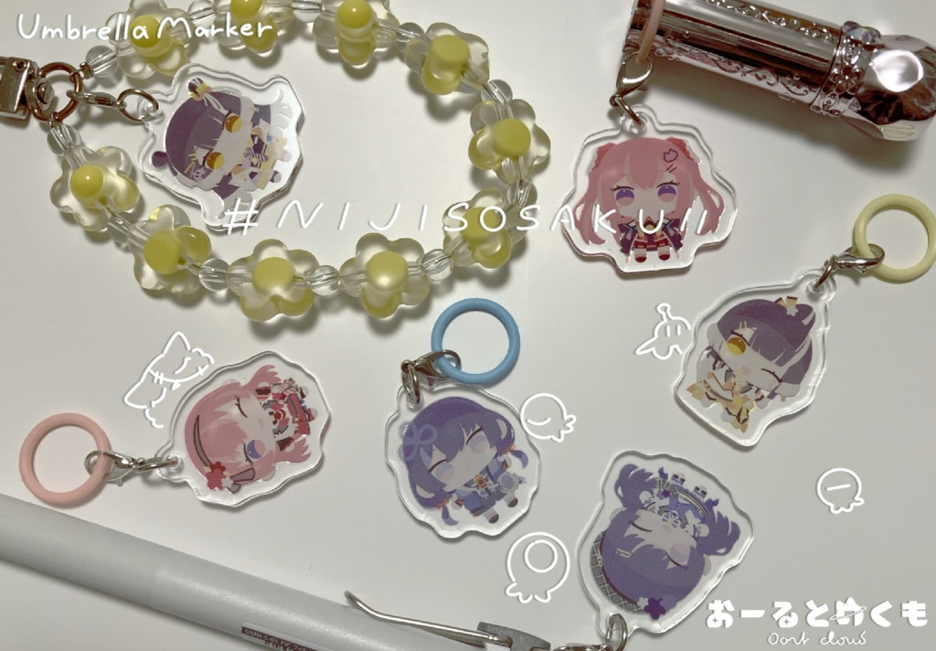 【非公式】らなきゅらアンブレラマーカー