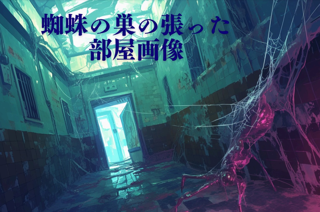  TRPG 蜘蛛の巣 廊下 部屋 ホラー風 背景画像【10枚】