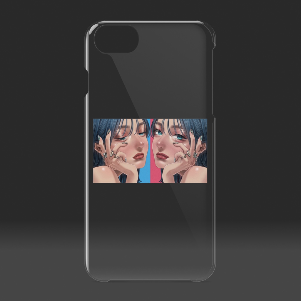 『どっちが好きかなんて明白』iPhoneケース