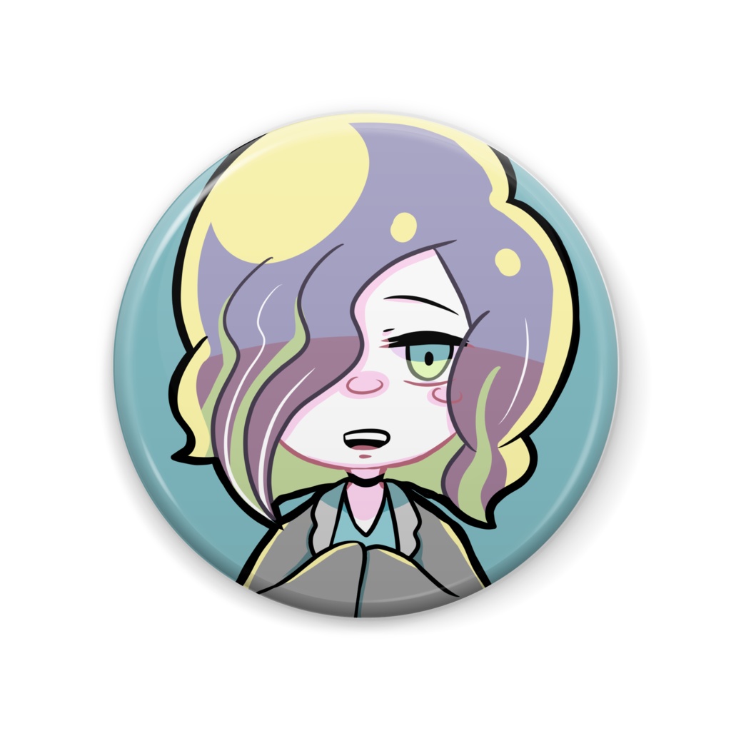 やえちゃん 缶バッジ