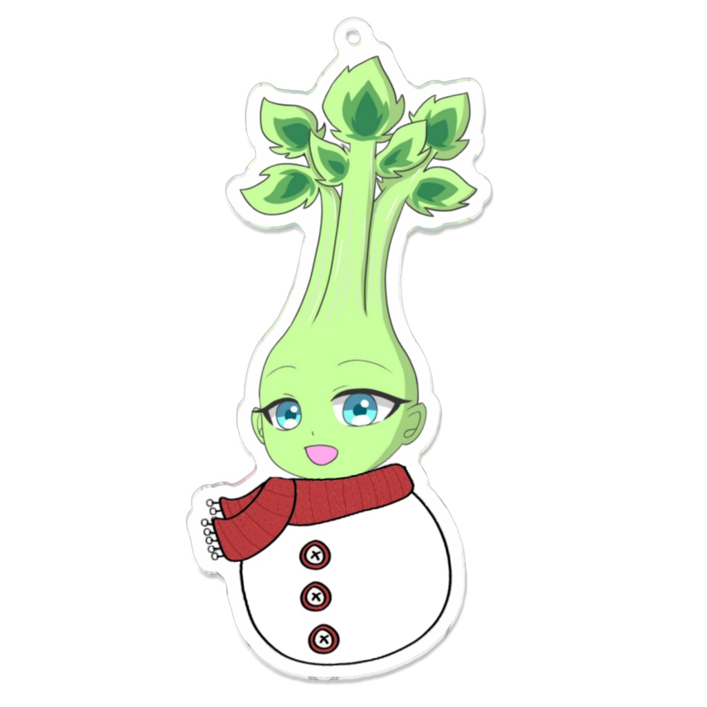 【2025年クリスマス限定】カリだるまアクリルキーホルダー