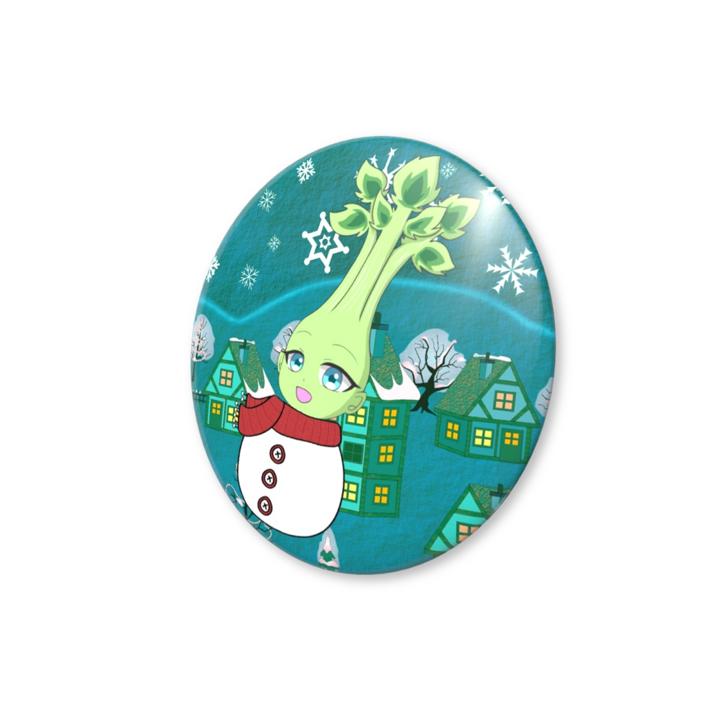 【2025年クリスマス限定】カリだるま缶バッジ