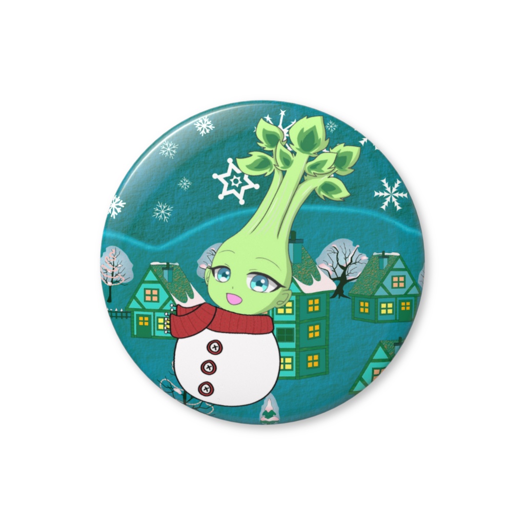 【２０２５年クリスマス限定】カリだるま缶バッジ