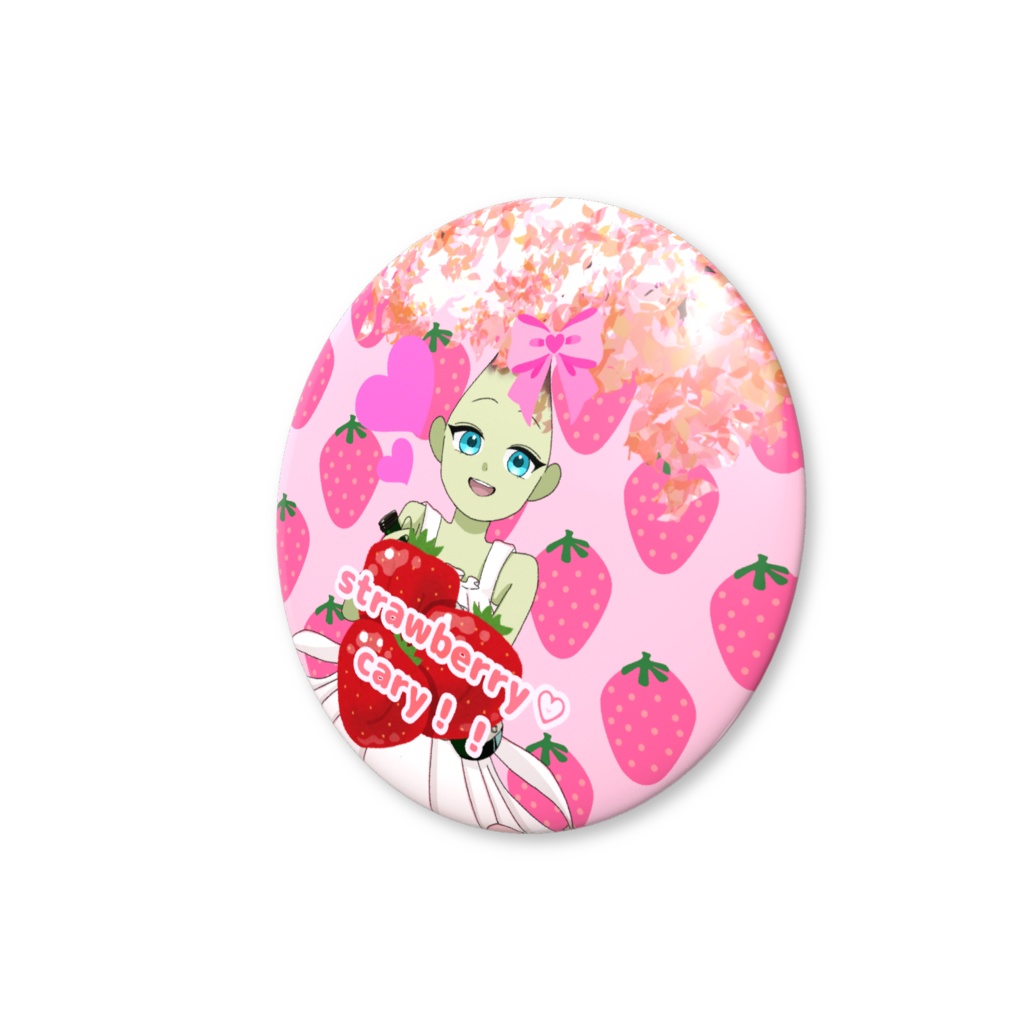 【2026年春限定】ストロベリー☆カリー缶バッチ