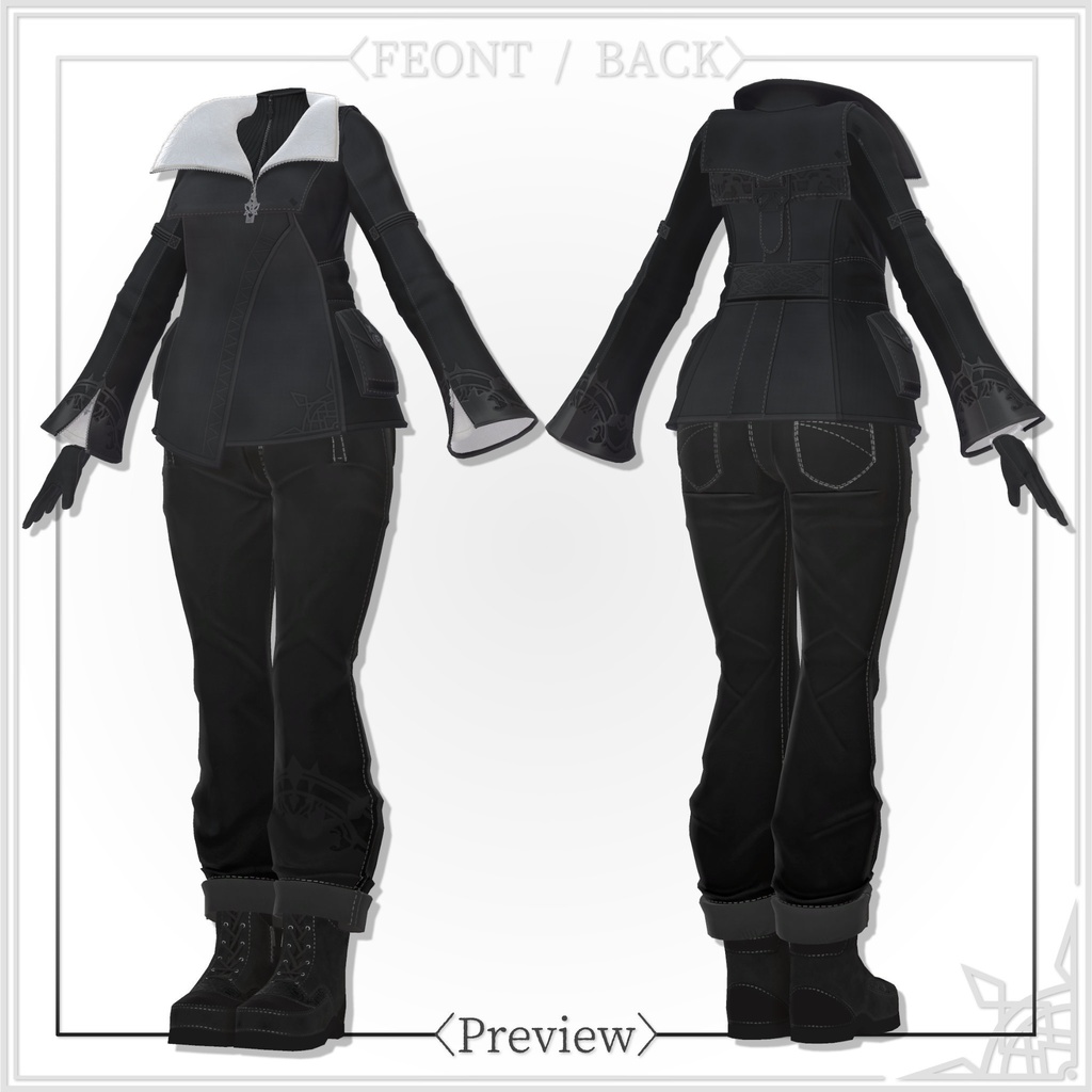 【複数アバター対応】「Winter Sweet」