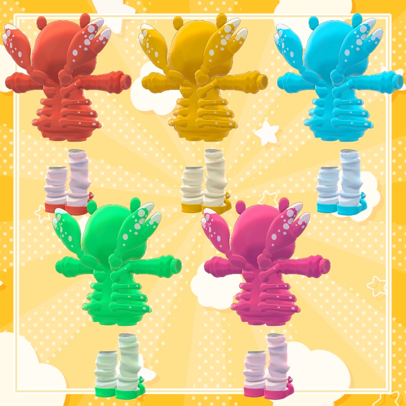 【まめふれんず・えも研素体・エルシオン共通素体対応】タカアシガニパーカー