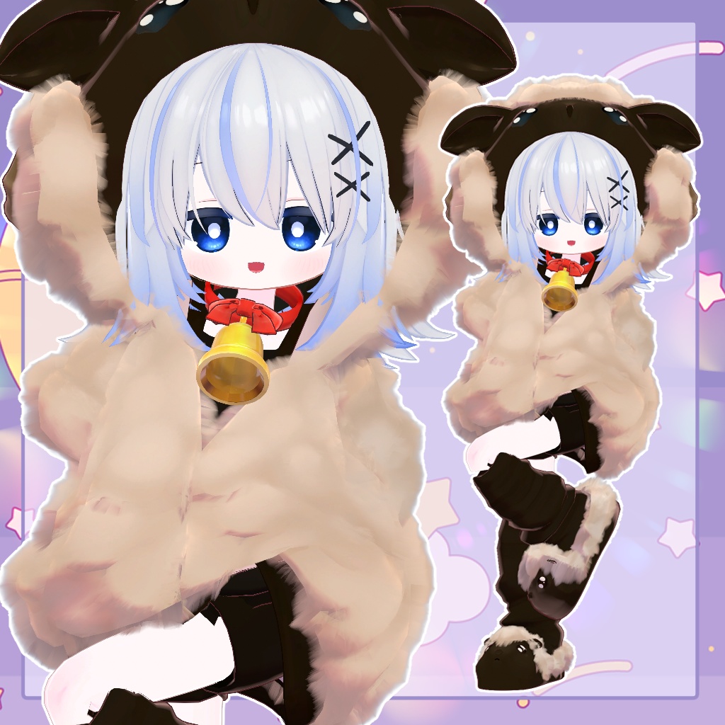 エルシオン・ネメシス共通素体の箱屋服セット