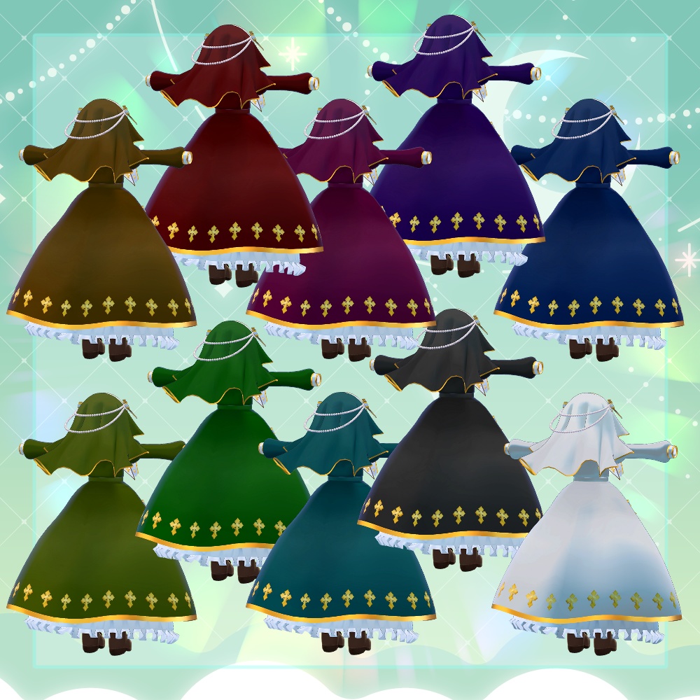 VRC衣装「たたかう!シスターさん」