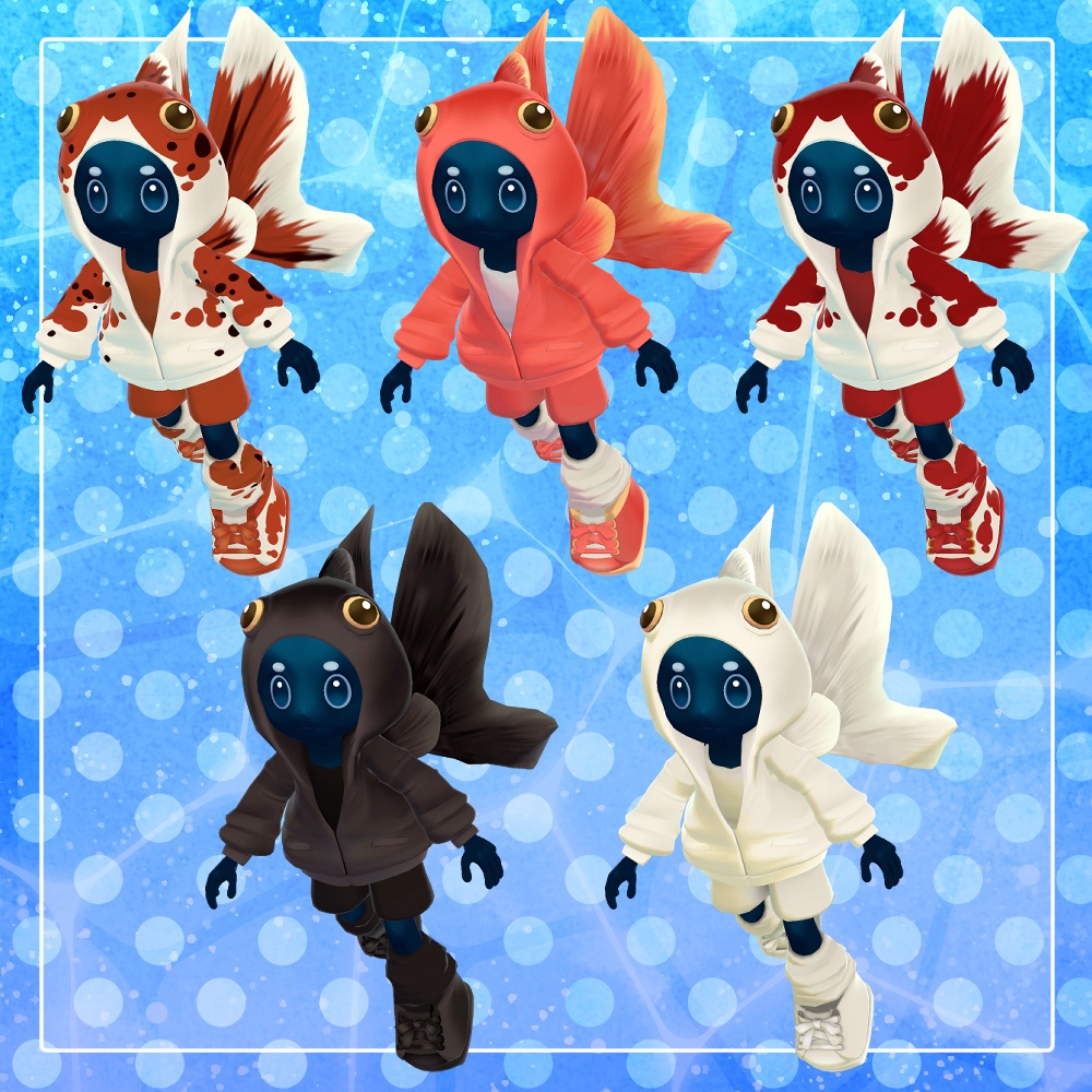 「UO - ウオ-」|オリジナル3Dモデル