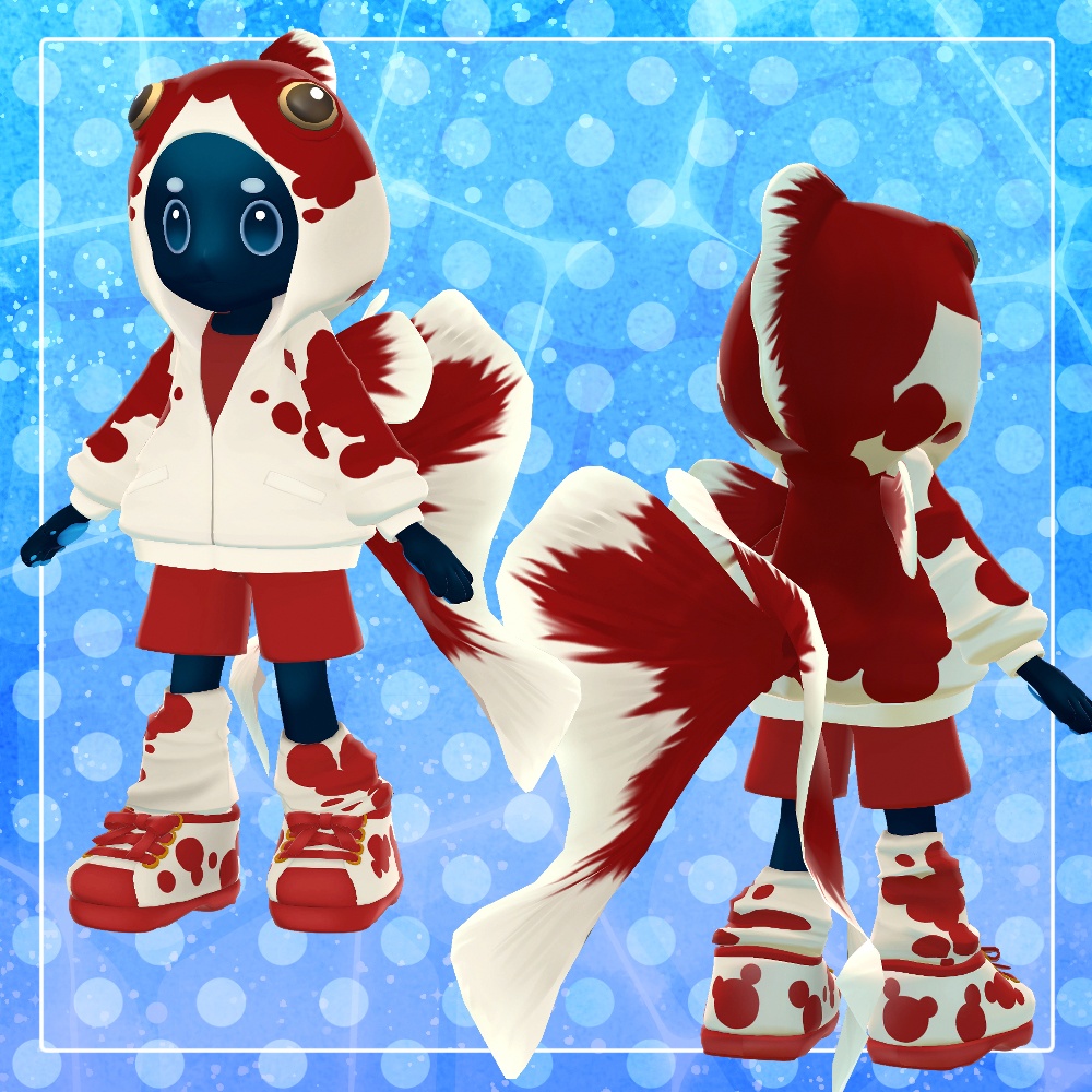 「UO - ウオ-」|オリジナル3Dモデル