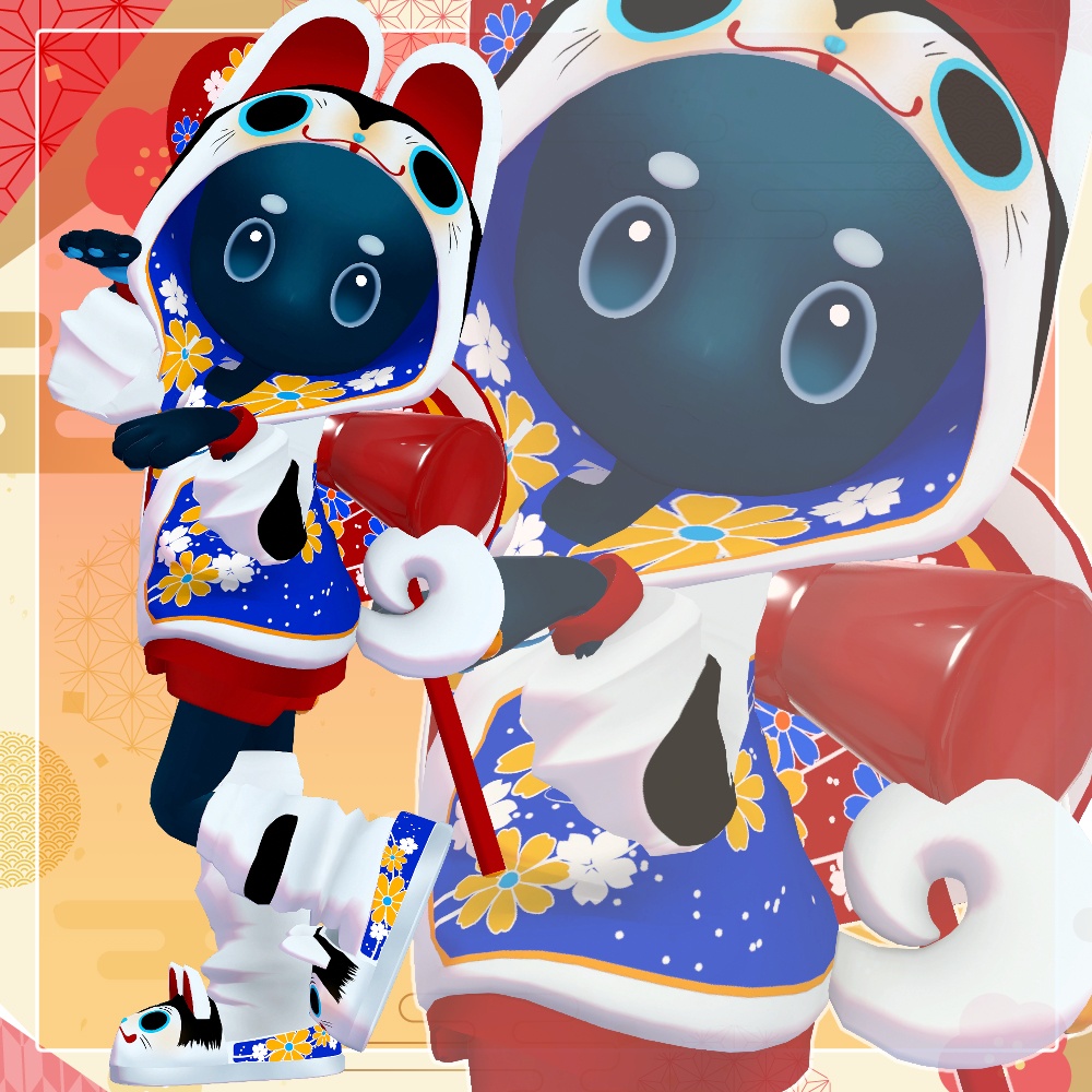 【4アバター対応】いぬはりこパーカー【25%OFFセール】