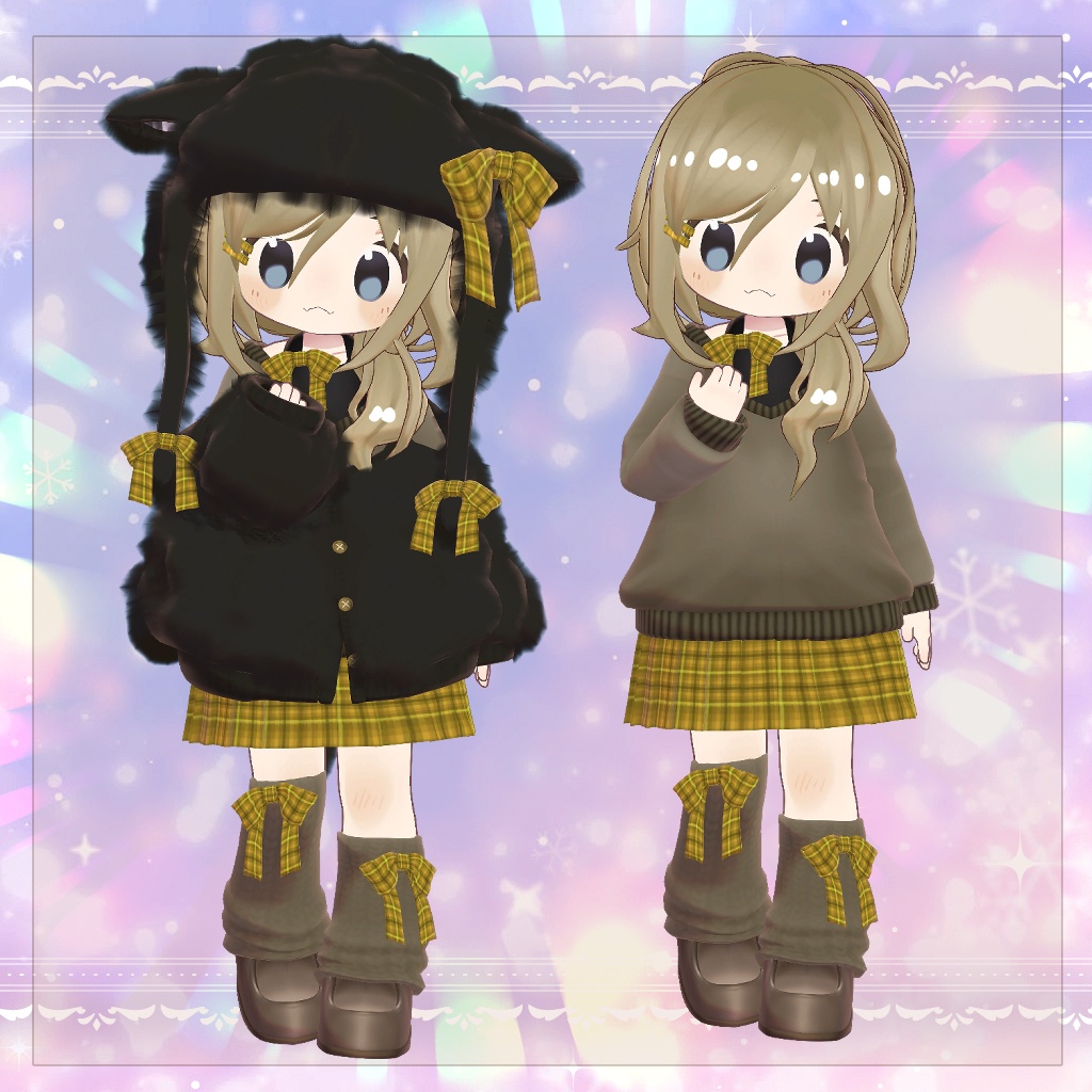 【2Way!髪型付き!】ゆるふわひつじのおねえさん【リリースセール中】