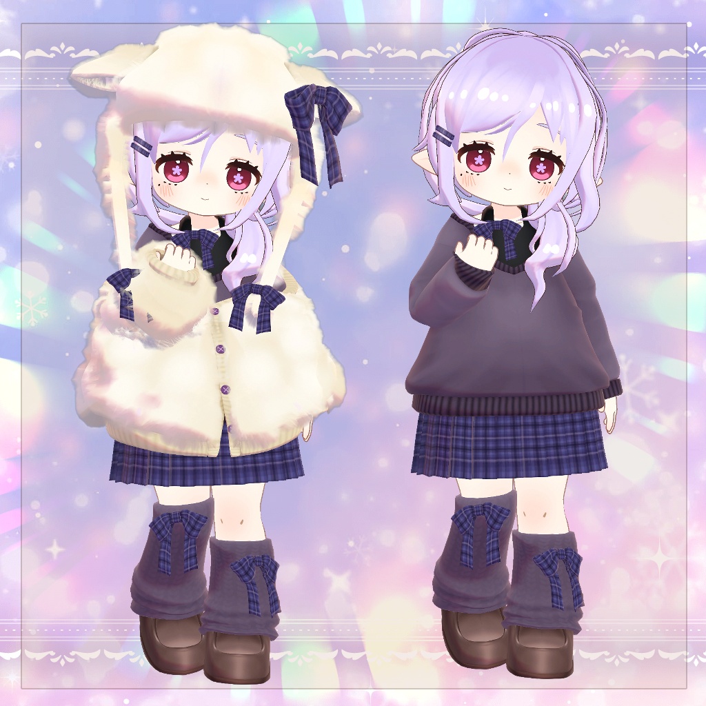 【2Way!髪型付き!】ゆるふわひつじのおねえさん【リリースセール中】