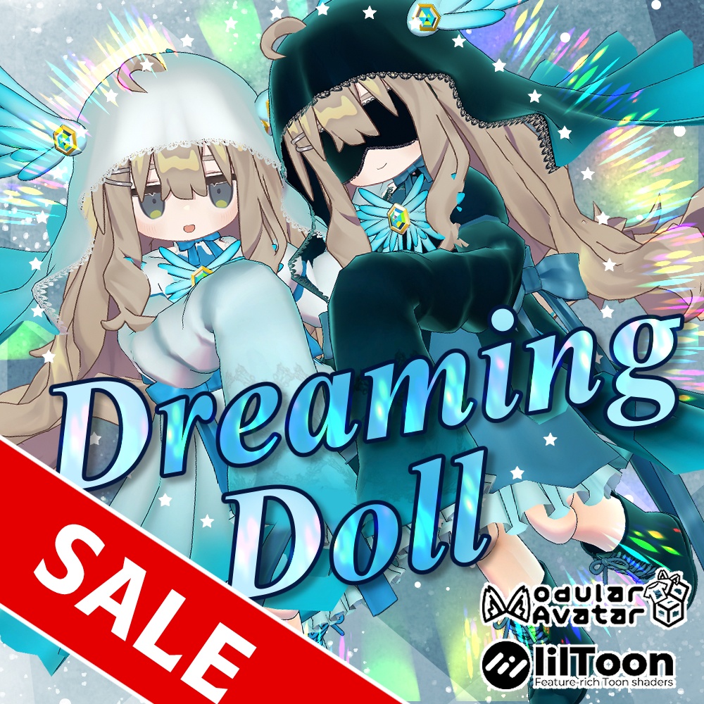 【☆☆☆GWセール☆☆☆】【４アバター対応】DreamingDoll