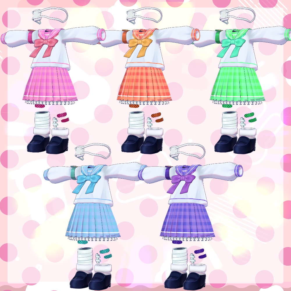 【リリースセール予定】Cyu2Sailor【4アバター対応】