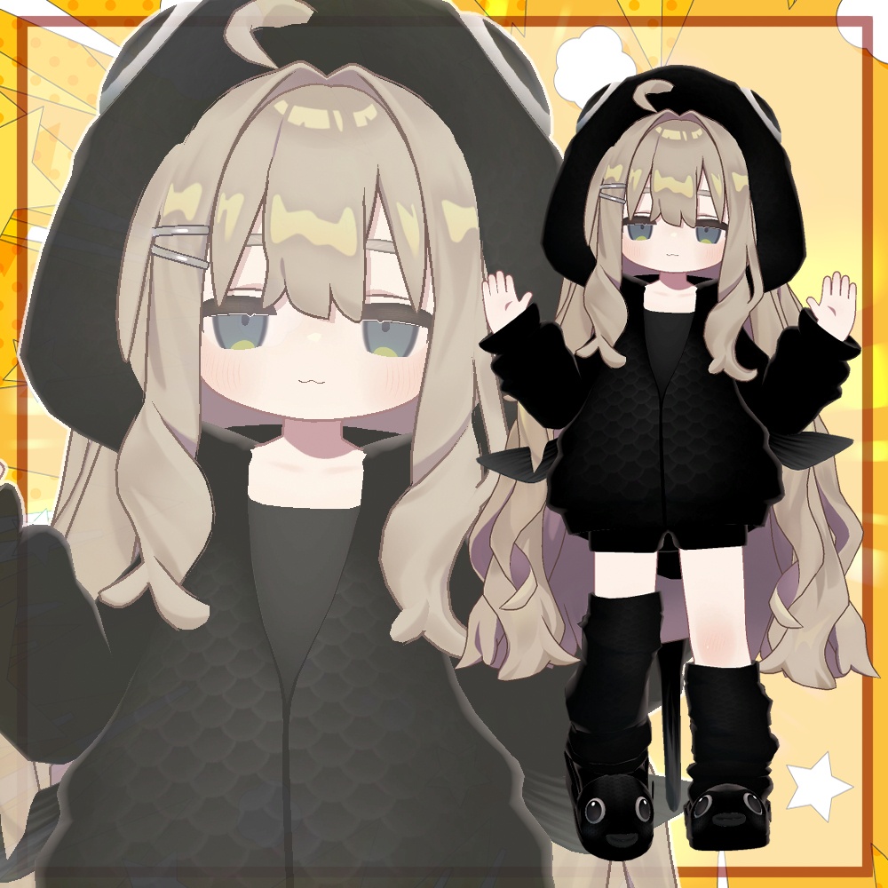 【リリースセール】❤鯉・恋パーカー❤【4アバター対応】