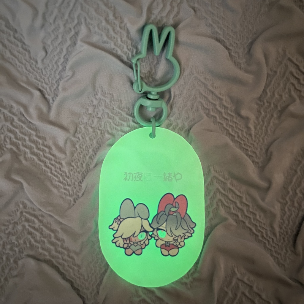 夜道も安心蓄光ハイノアクキー