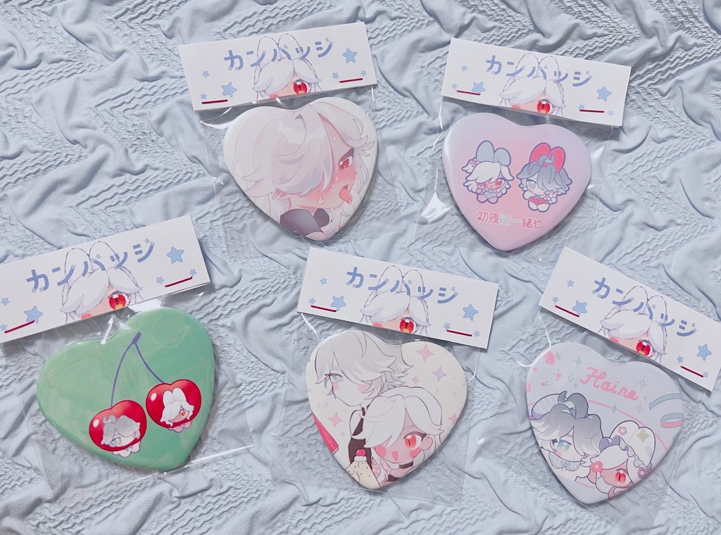 ♡缶バッジ♡