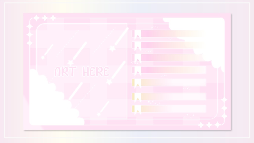 ꒰Vtuberさん向け꒱ Schedule .o♡
