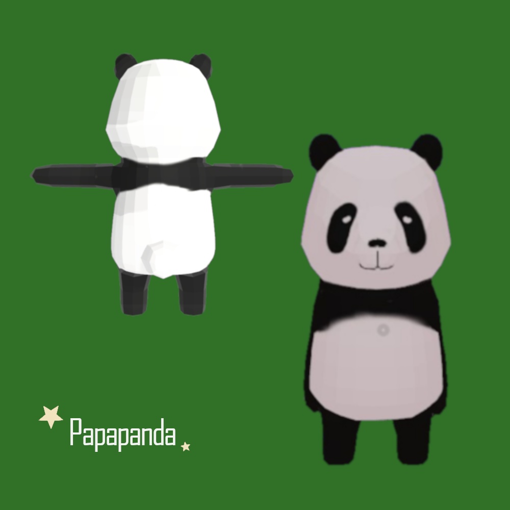 Papapanda☆【3D / VRC】