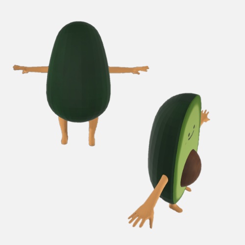 Mr. Avocado 【3D / VRC】