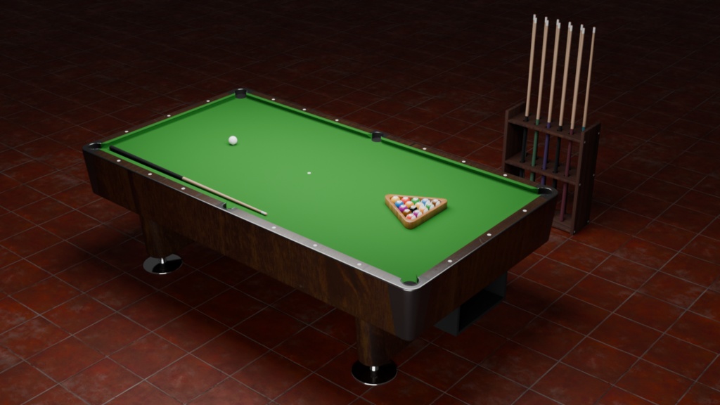 ビリヤードセット/ Billiard set