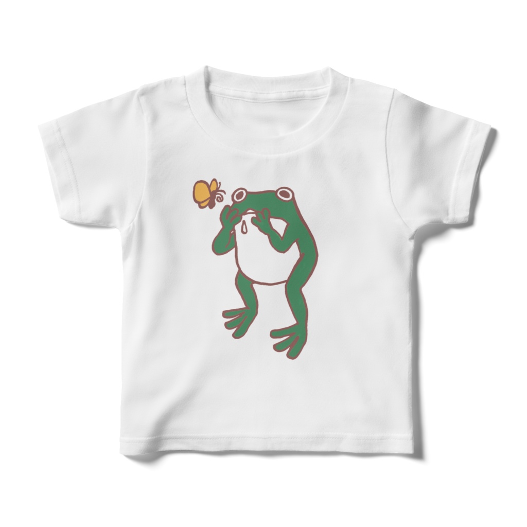 キッズTシャツ／ケロ山さん［おやつの時間］