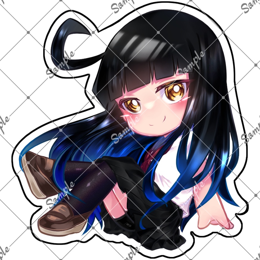 アクリルキーホルダー　SD凪ちゃん