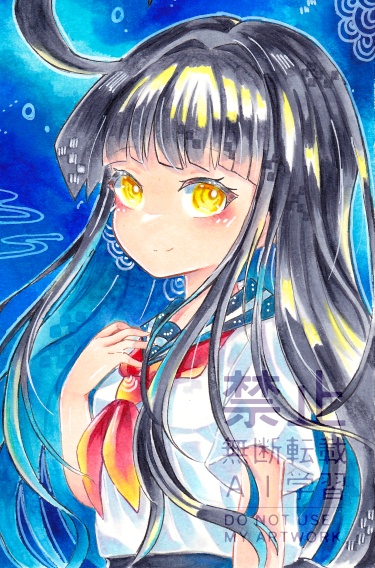 【ポスカ原画】朝比奈 凪