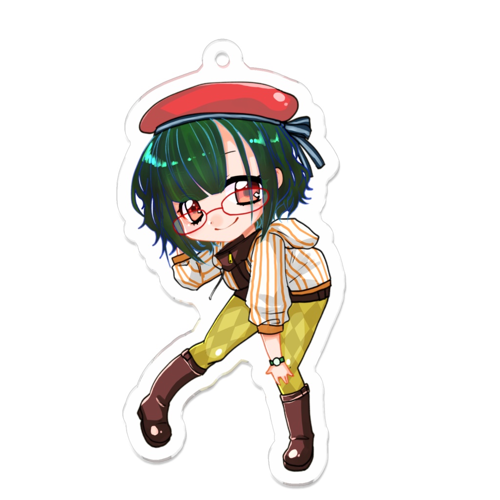 ミニSDアクリルキーホルダー