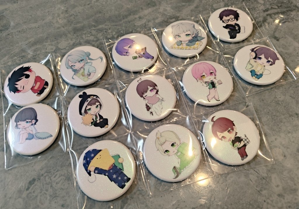 【公式グッズ　缶バッジ】2026年まくライブバージョン！