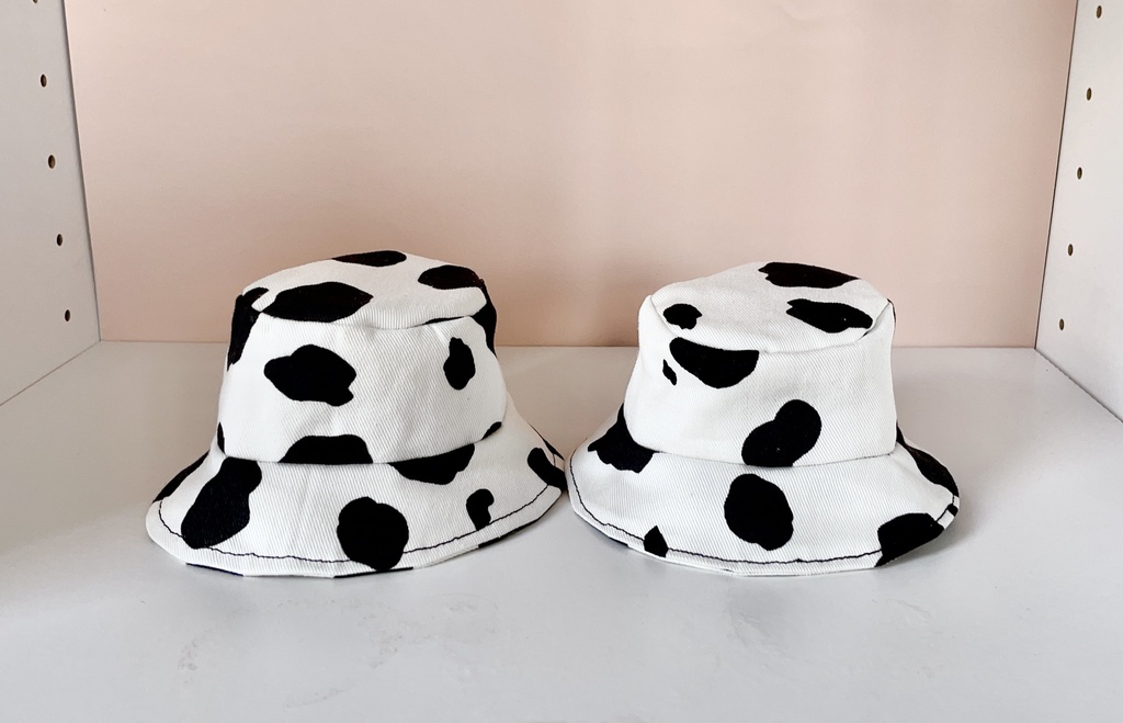 ぬい用 牛柄バケットハット ぬい服 Kairi Booth