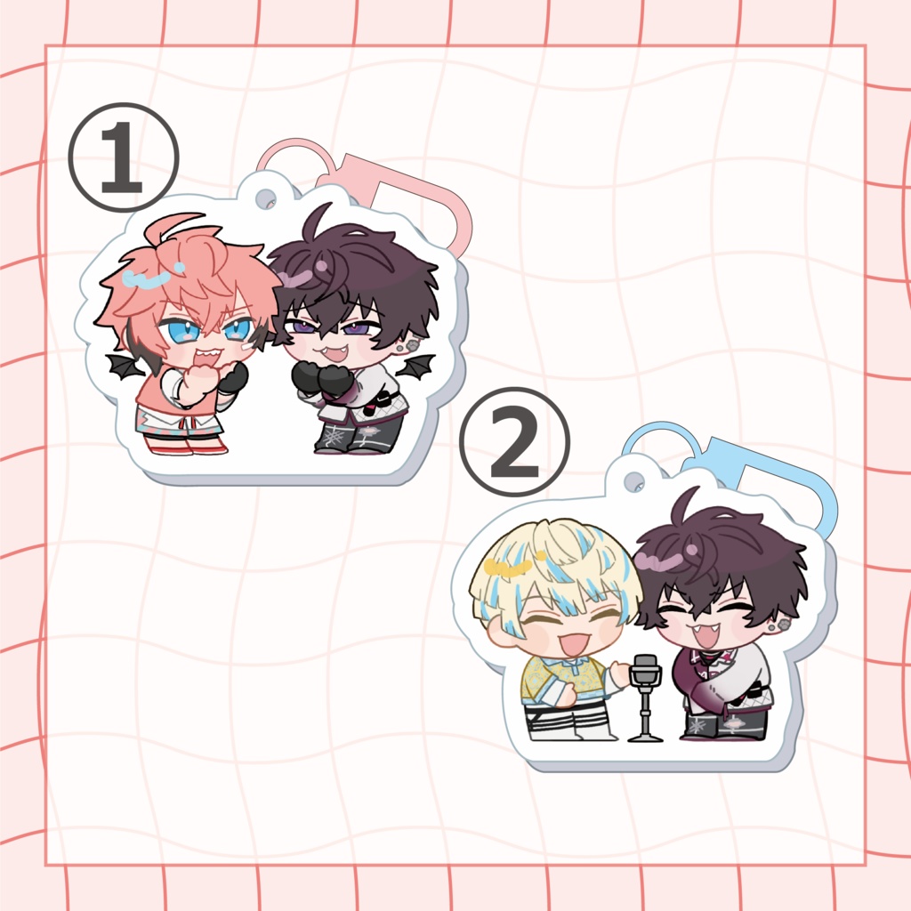 アクリルチャーム